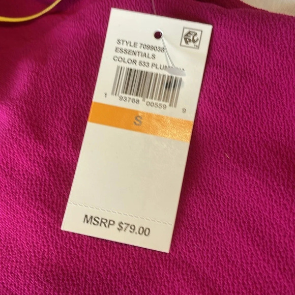 Cece NWT ruffle blouse pink cap sleeve size small - Picture 6 of 8